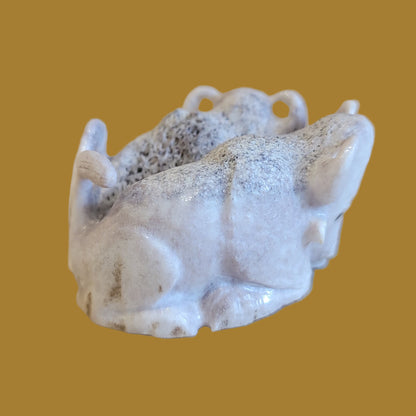 Double Antler Bison/Buffalo Zuni Fetish