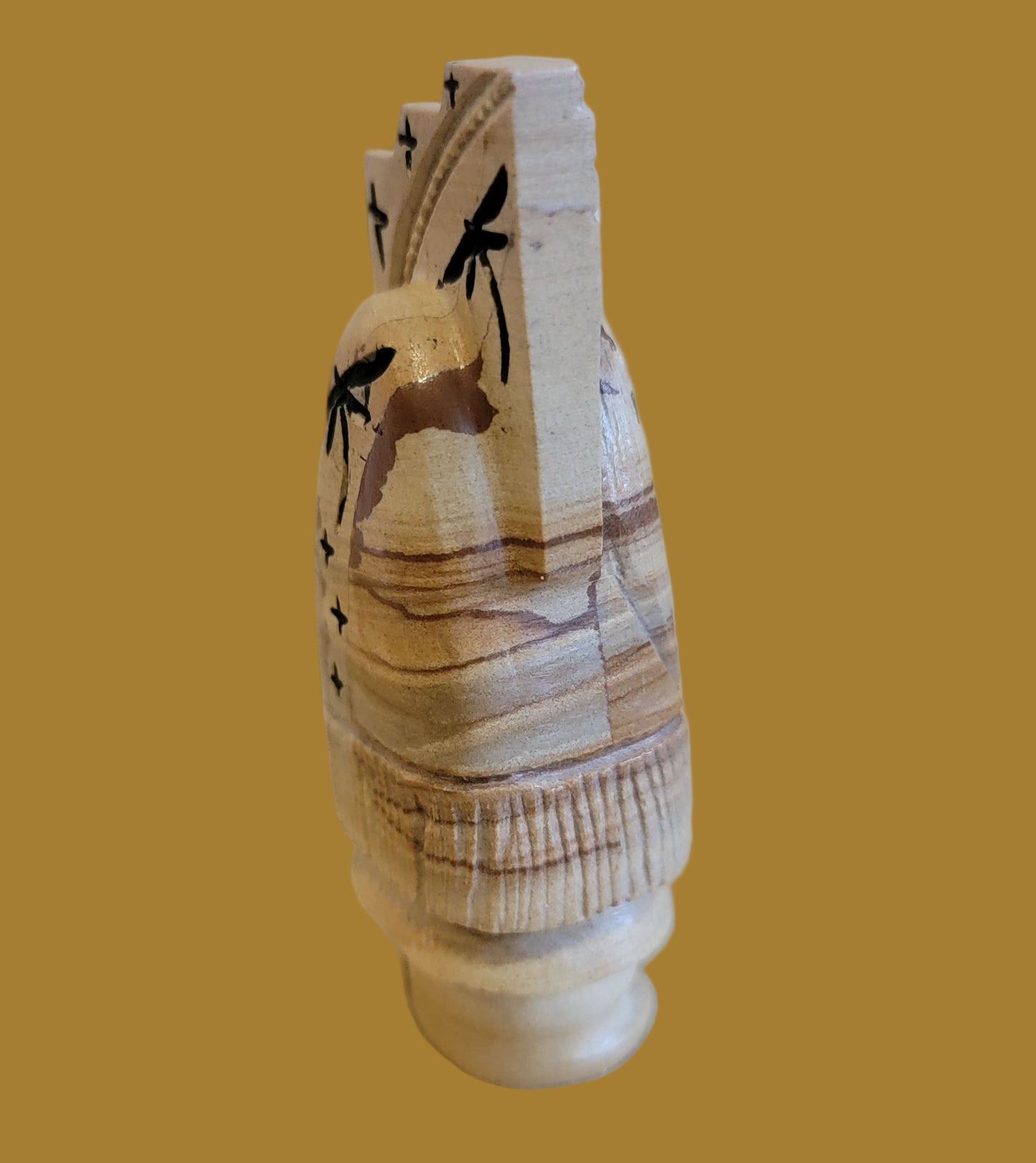 Picture Stone Jasper Harvest Zuni Maiden Zuni Fetish