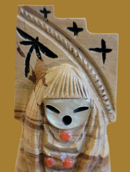 Picture Stone Jasper Harvest Zuni Maiden Zuni Fetish