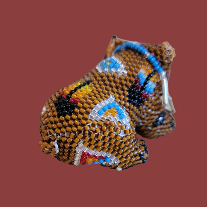 The Beaded Bear Who Slept Through Christmas Indian Beadwork