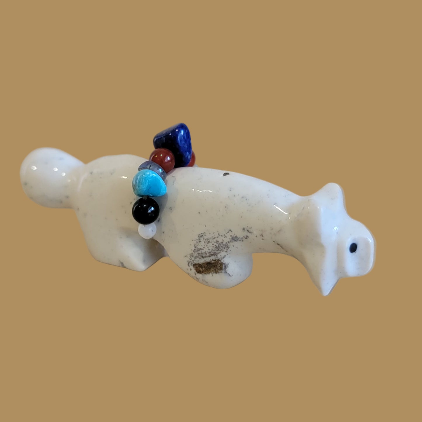 Clairvoyant Bobcat w/ Fancy Bundle Zuni Fetish