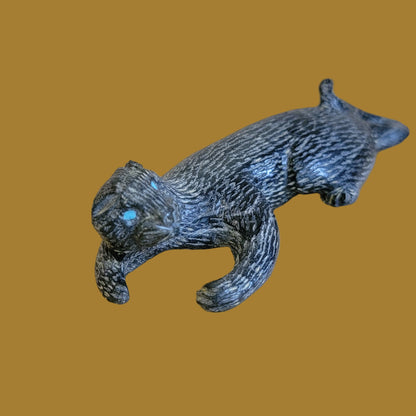 Lounging Puma/Panther Zuni Fetish