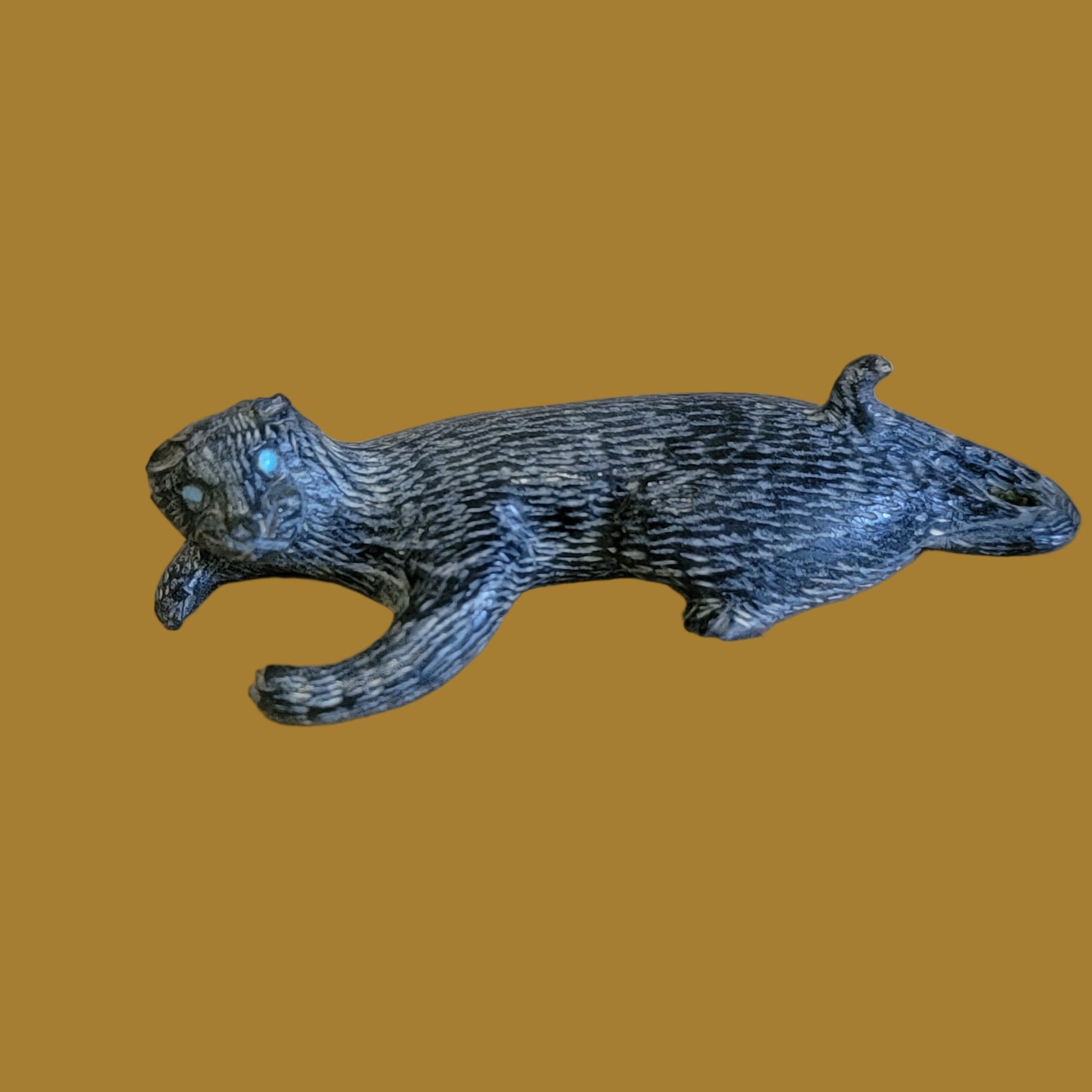 Lounging Puma/Panther Zuni Fetish