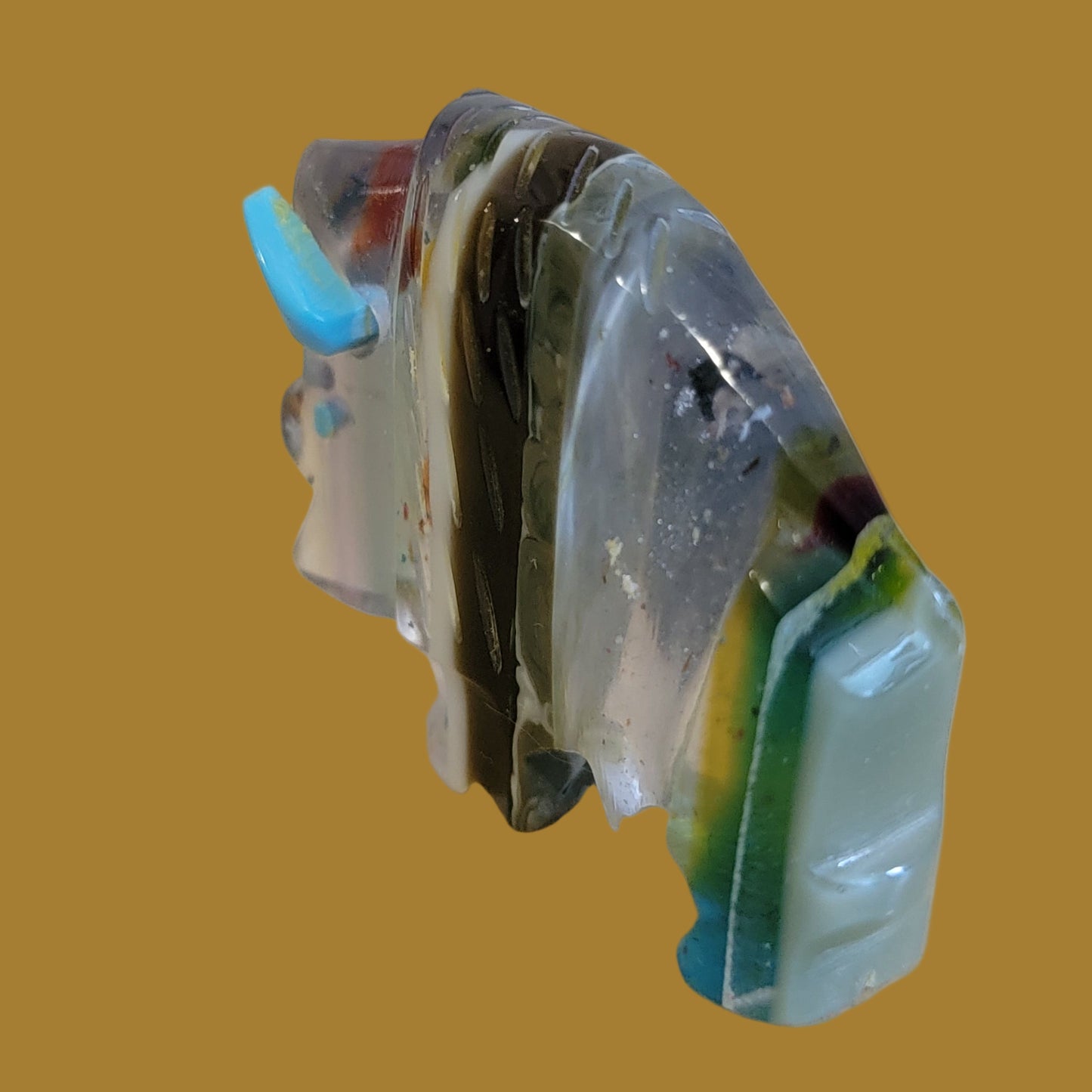 Surfite Bison/Buffalo Zuni  Fetish