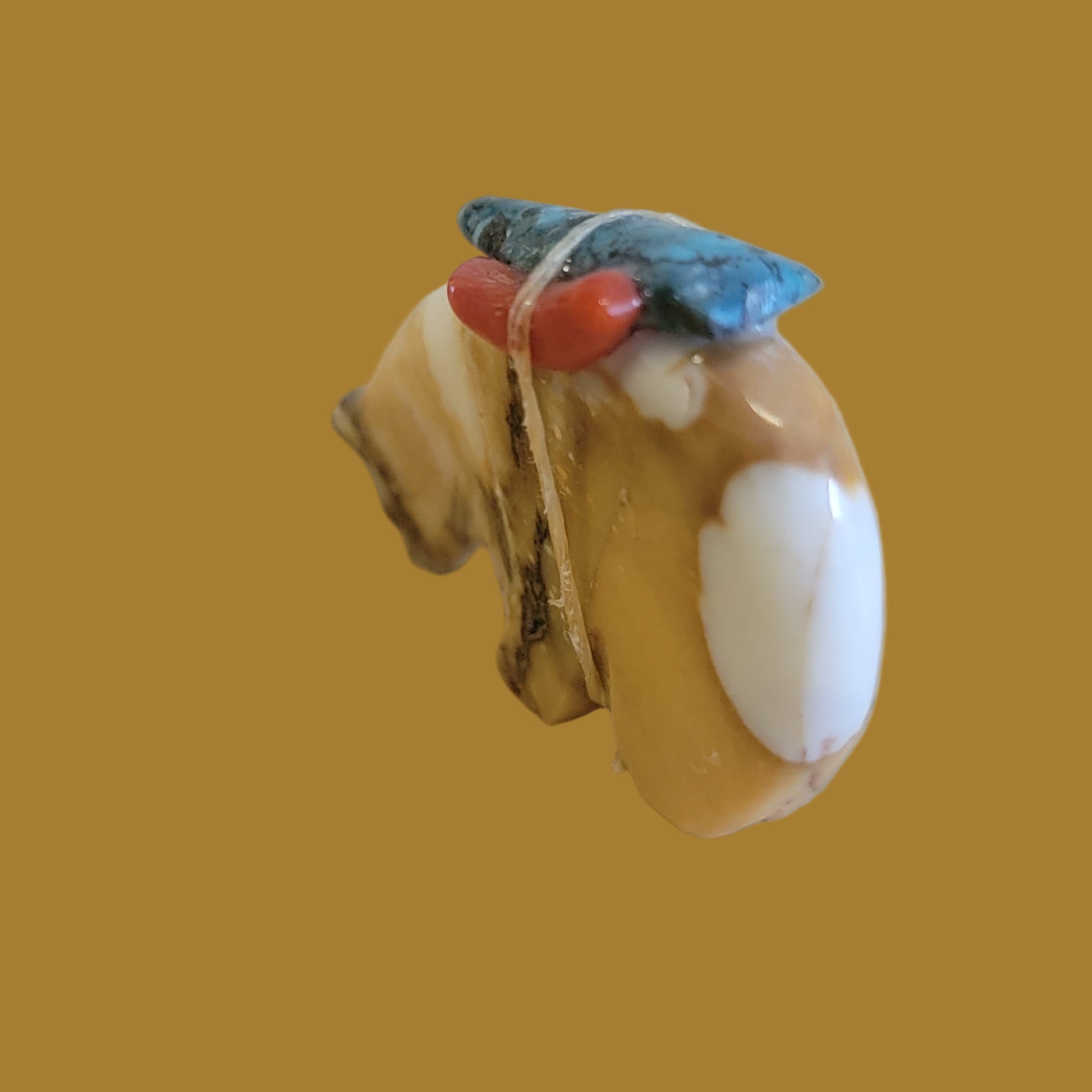 Tijillite Bear w/Pack Zuni Fetish