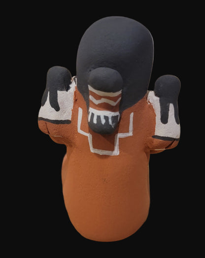 Jemez Pueblo Pottery Storyteller w/Five Children