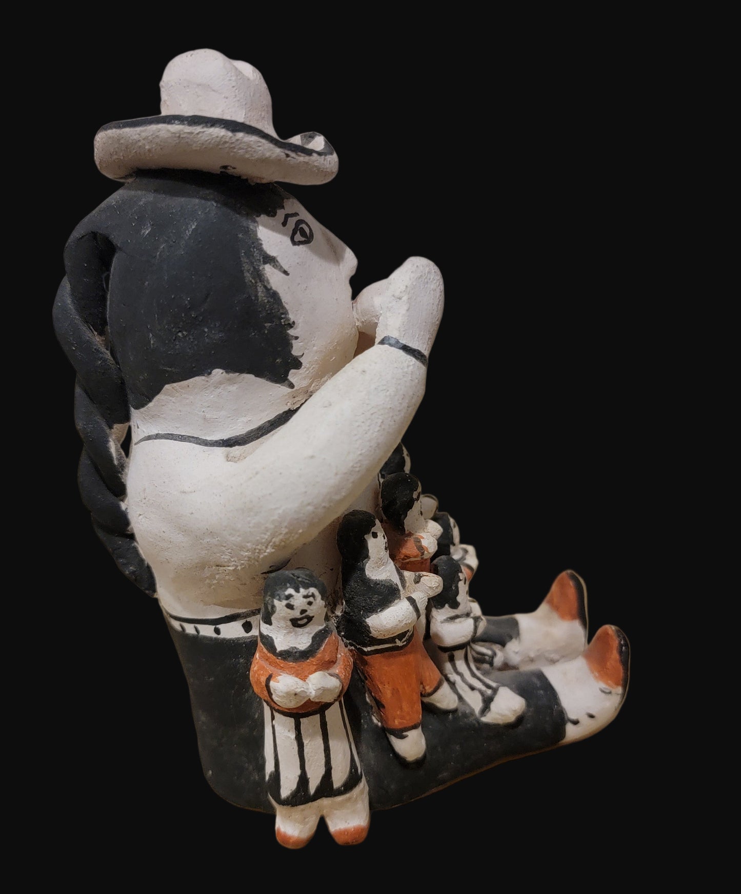 Vintage Phillip Castillo Acoma Pueblo Pottery Storyteller