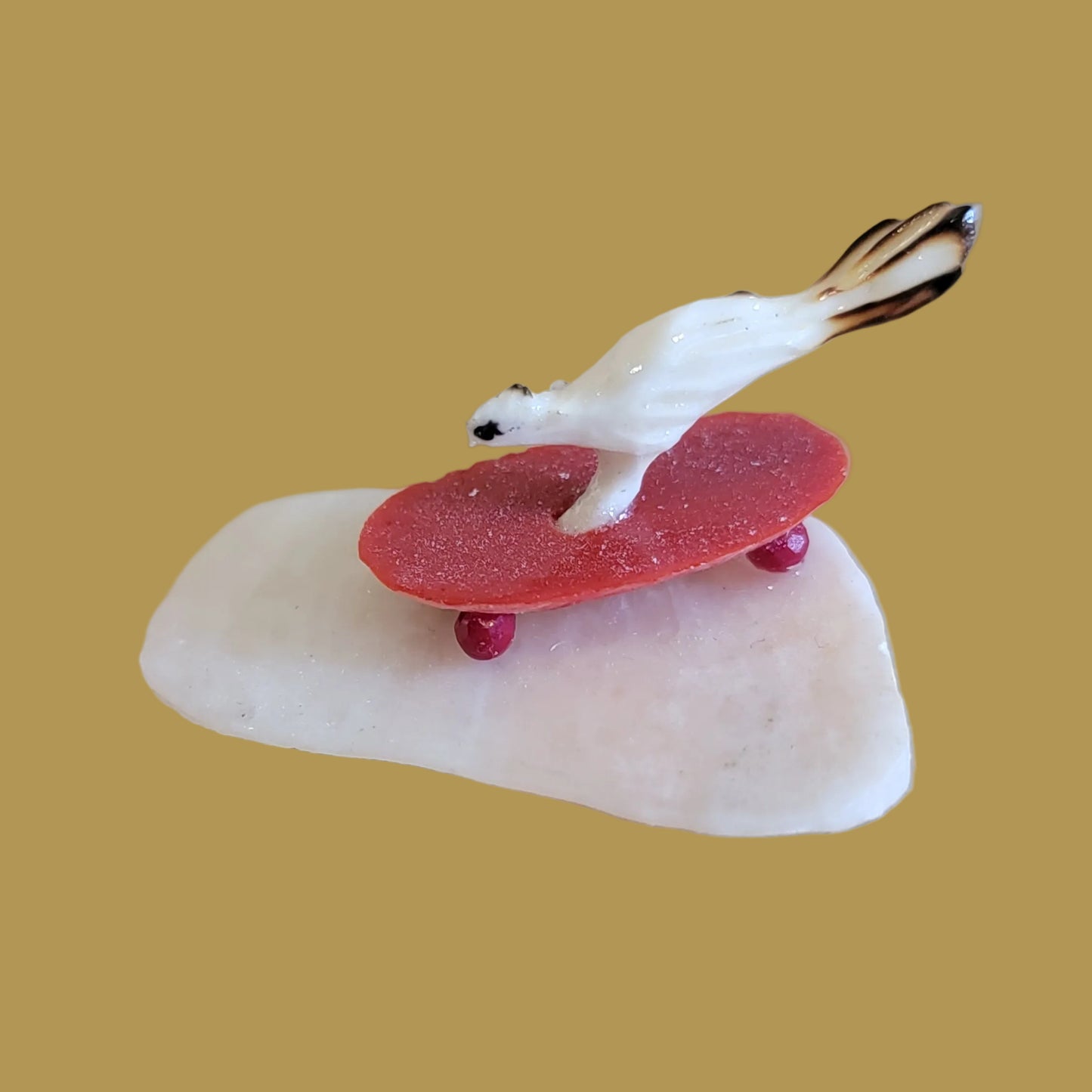 Mini Skateboarding Roadrunner Zuni Fetish