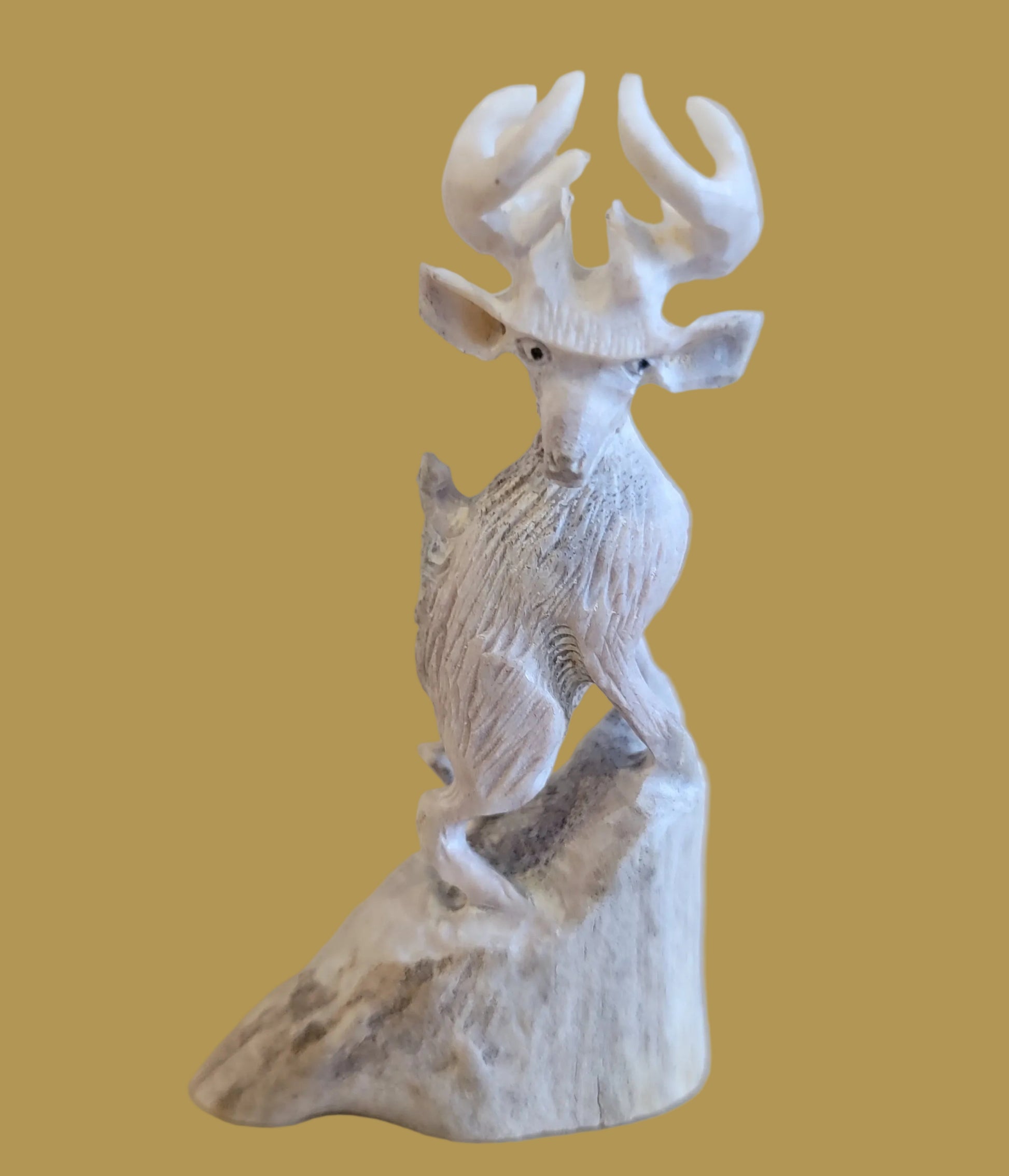 Proud Antler Buck/Deer Zuni Fetish