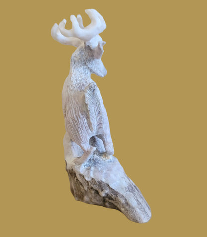 Proud Antler Buck/Deer Zuni Fetish