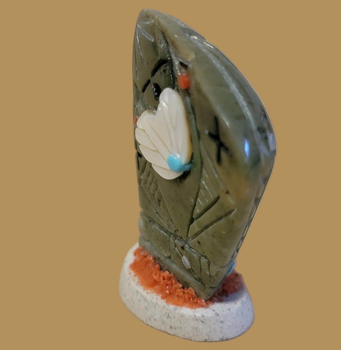 Elegant Double Sided Serpentine Maiden Zuni Fetish