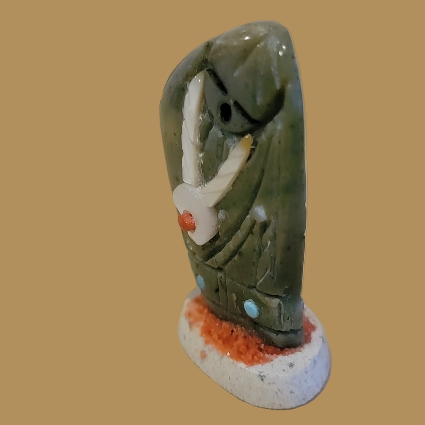 Elegant Double Sided Serpentine Maiden Zuni Fetish