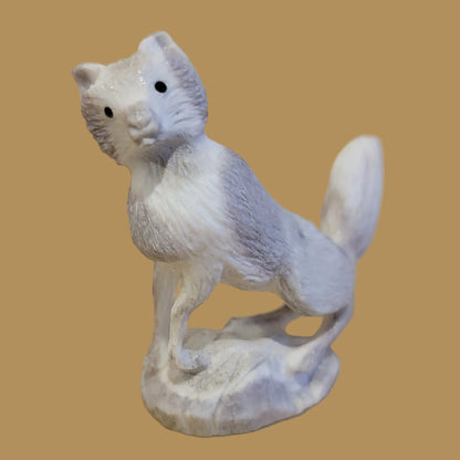 Adorable Antler Fox Zuni Fetish