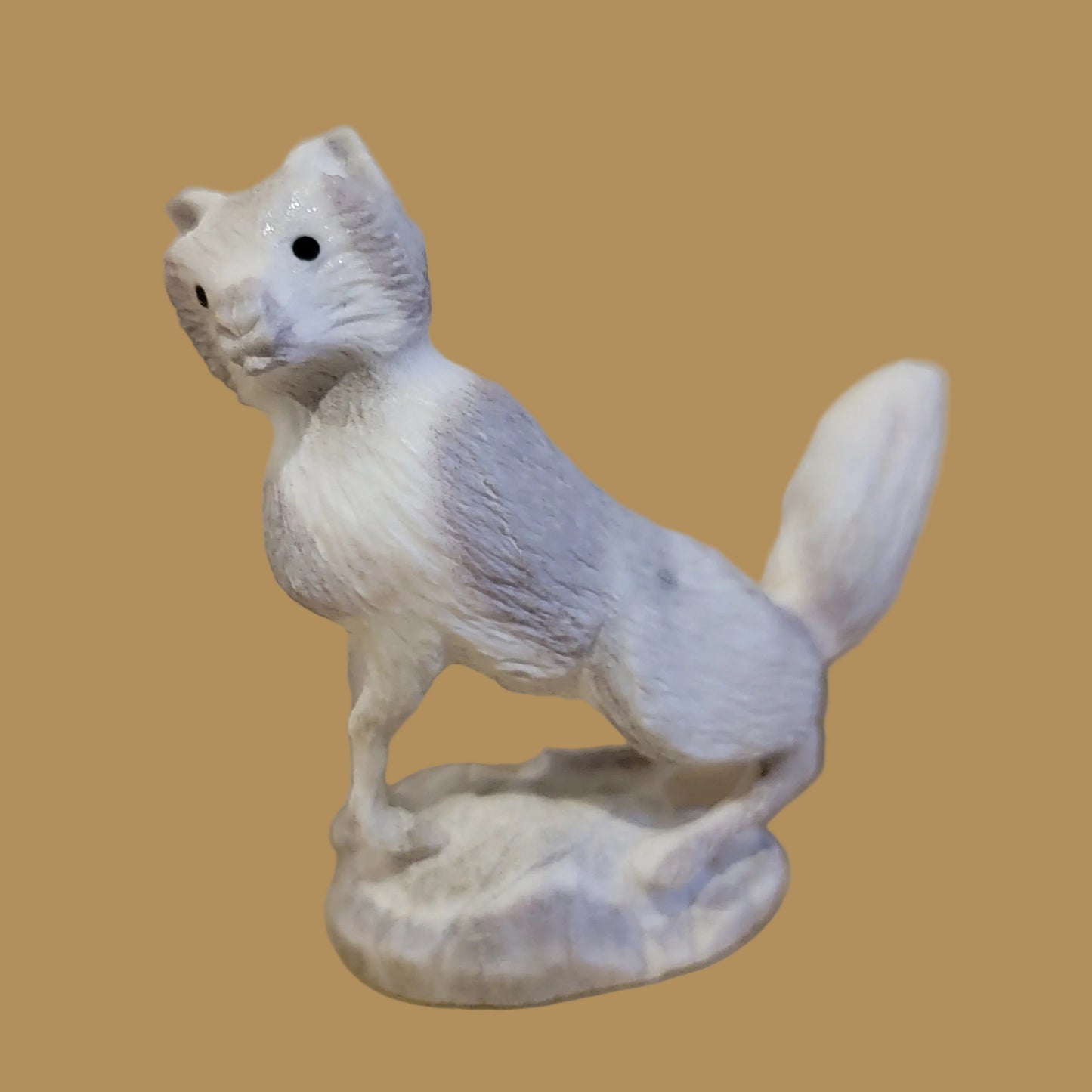 Adorable Antler Fox Zuni Fetish