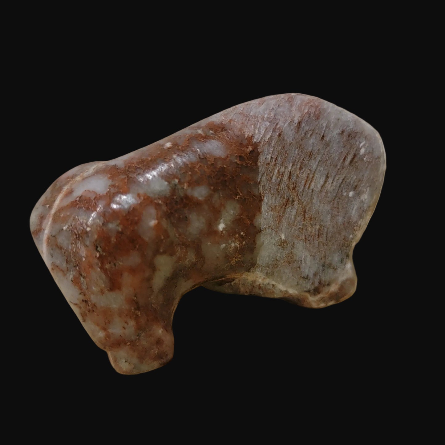 Unique Lynn Quam Onyx Bison/ Buffalo Zuni Fetish