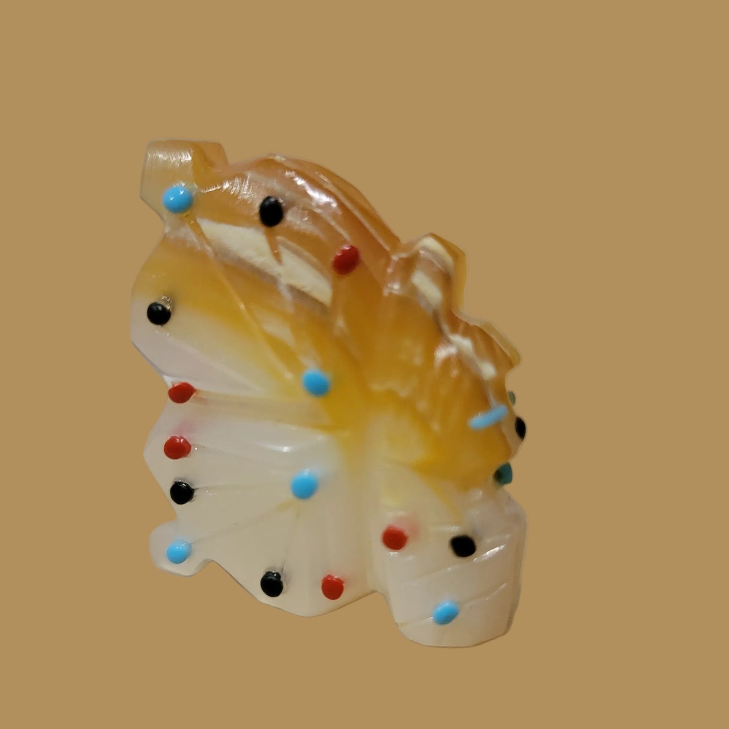 Gold Lip Fancy Butterfly Maiden Zuni Fetish