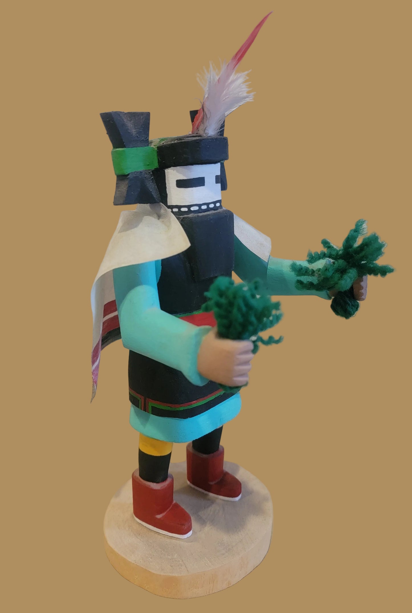 Zuni Long Haired Rain Dancer Kachina