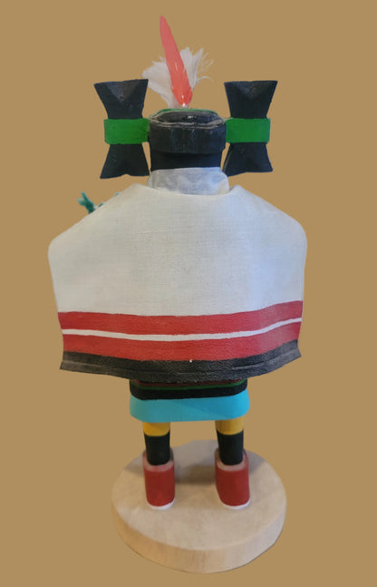 Zuni Long Haired Rain Dancer Kachina