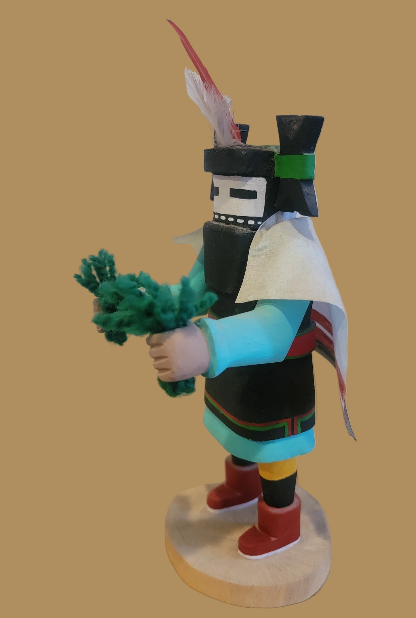 Zuni Long Haired Rain Dancer Kachina