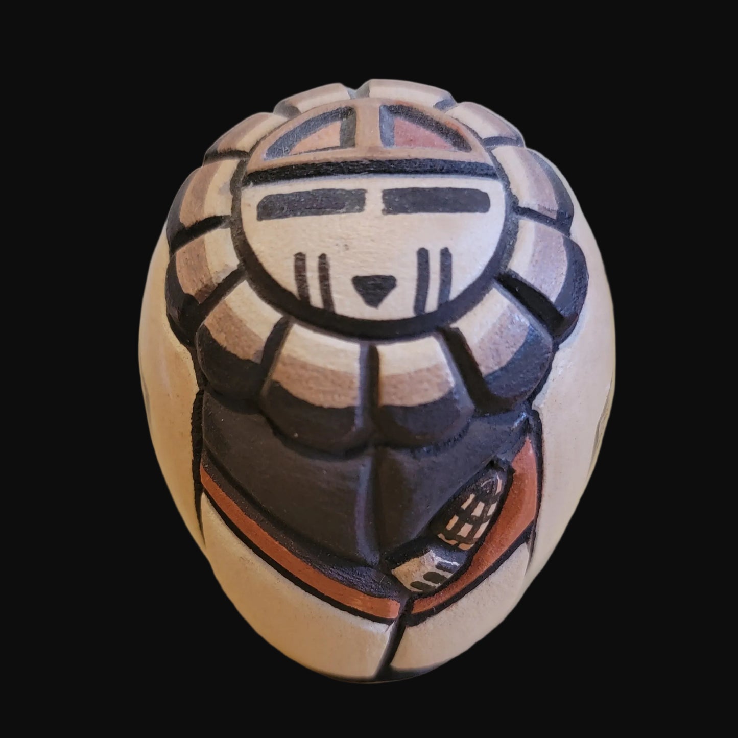 Hopi "Dawa" Sun Seedbowl Pueblo Pottery