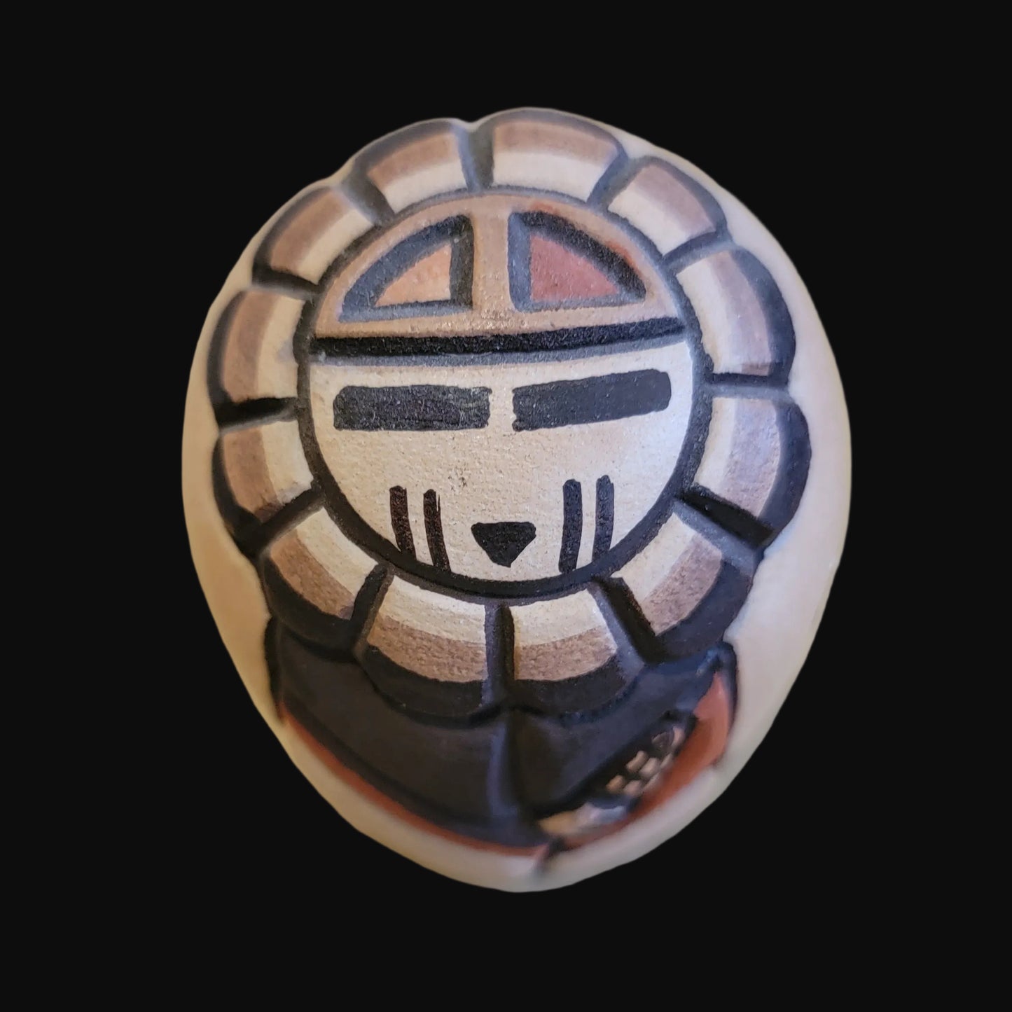 Hopi "Dawa" Sun Seedbowl Pueblo Pottery