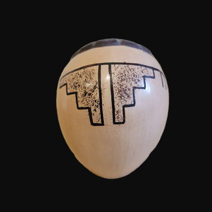 Hopi "Dawa" Sun Seedbowl Pueblo Pottery