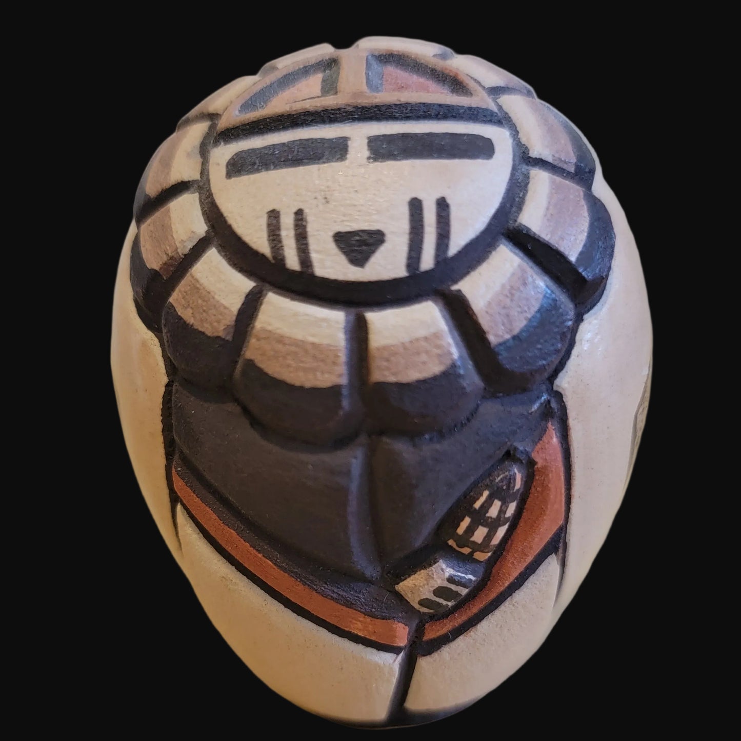 Hopi "Dawa" Sun Seedbowl Pueblo Pottery