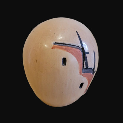 Hopi "Ogre" Pueblo Pottery Seedbowl