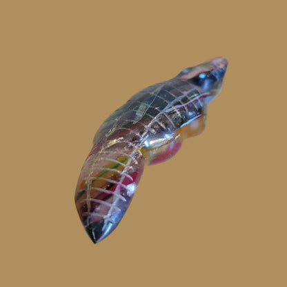 Colorful Surfite Gator/Alligator Zuni Fetish