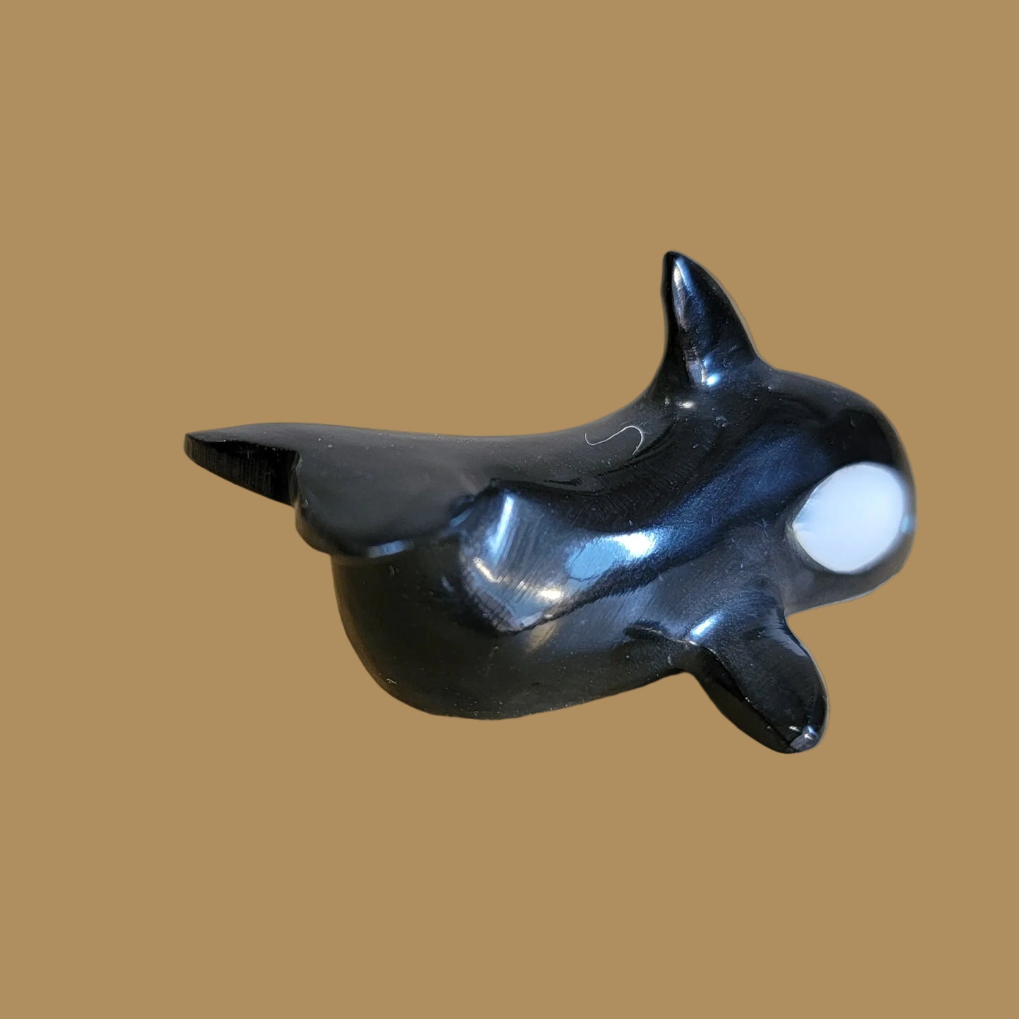 ORCA Whale Zuni Fetish
