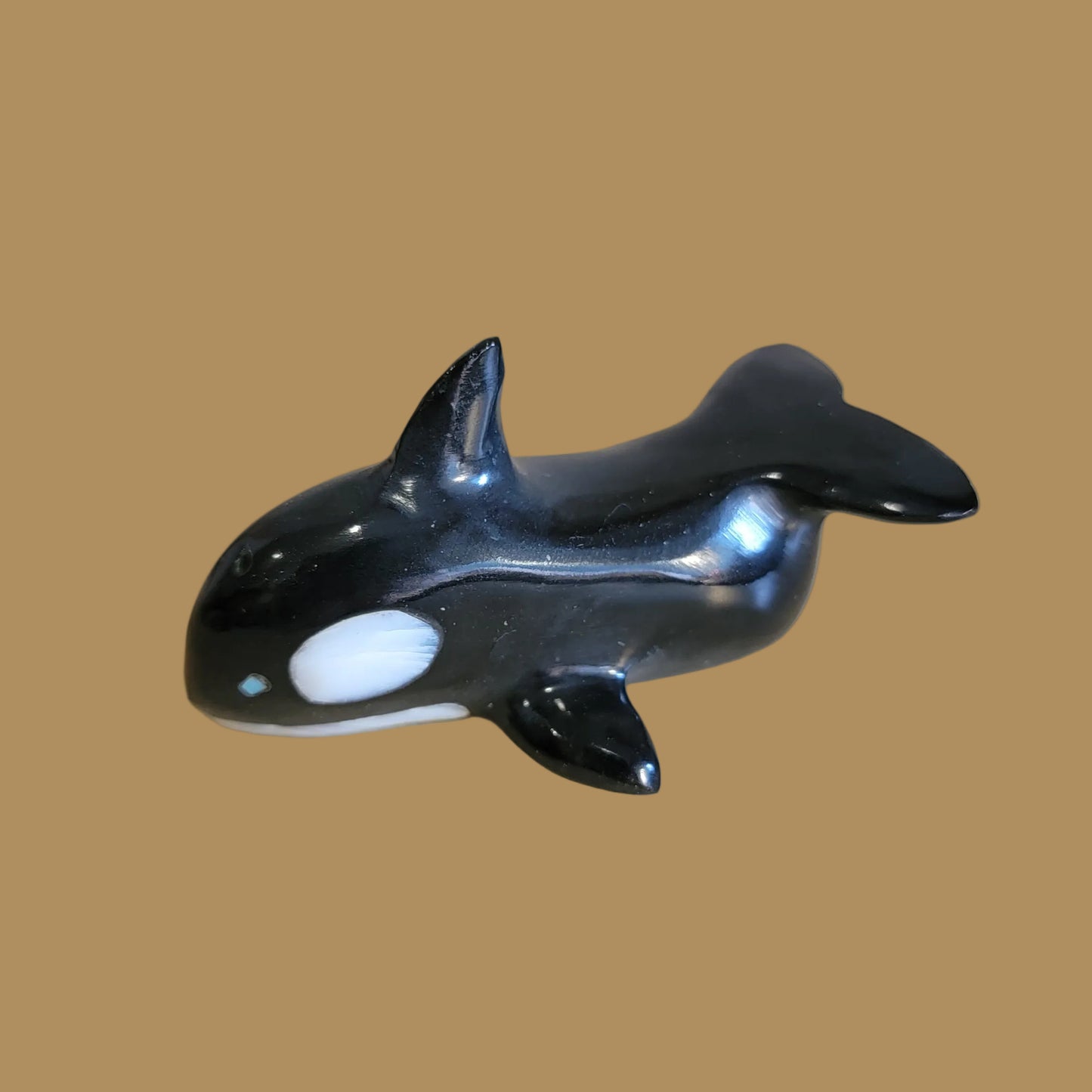 ORCA Whale Zuni Fetish