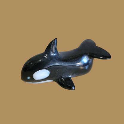 ORCA Whale Zuni Fetish