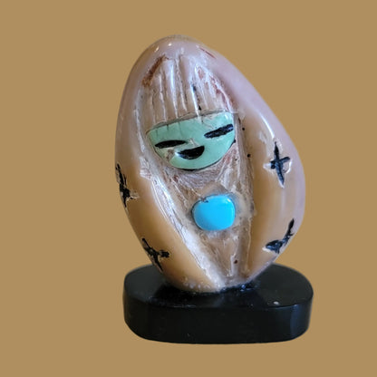 Dolomite Zuni Maiden Zuni Fetish
