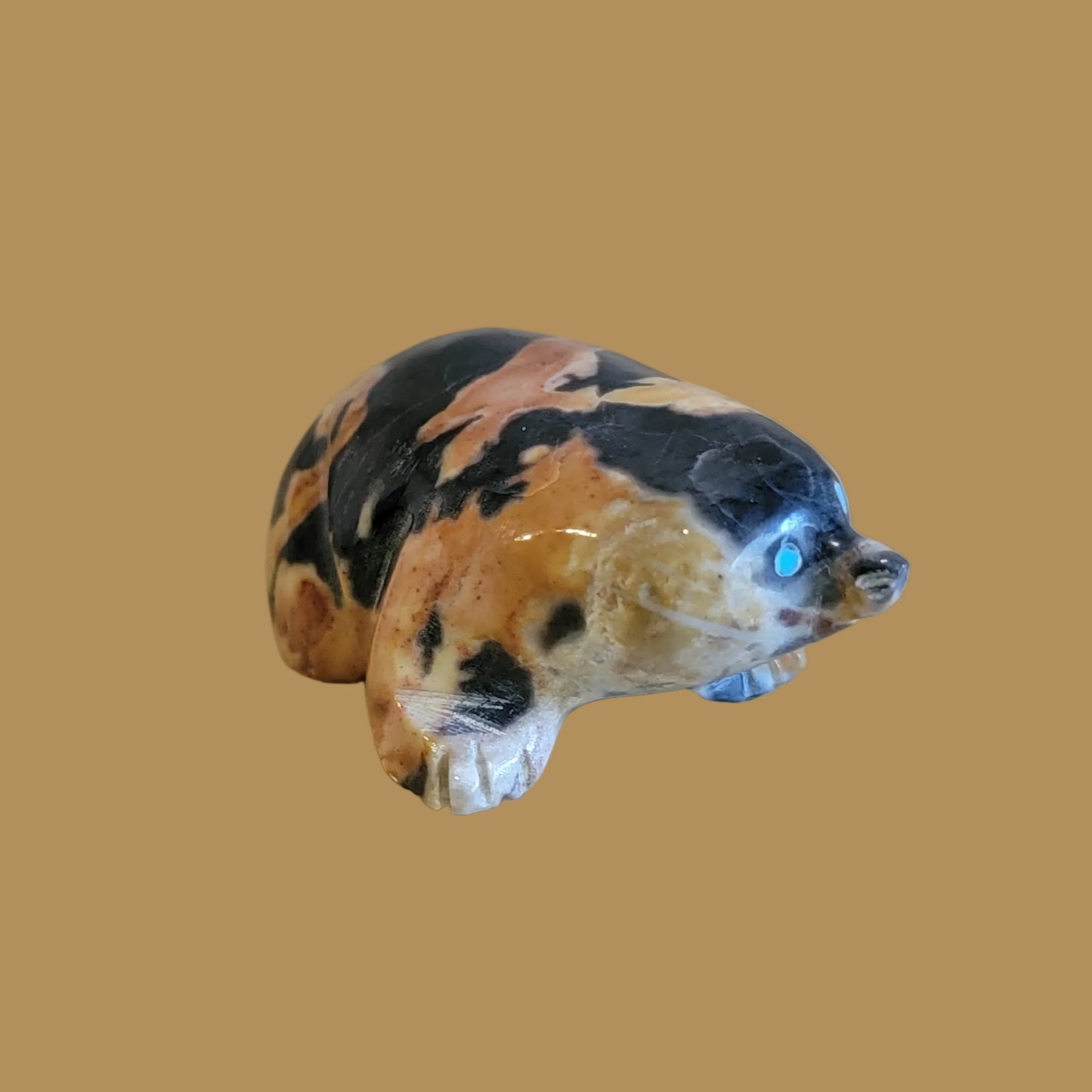Orca Agate Mole Zuni Fetish