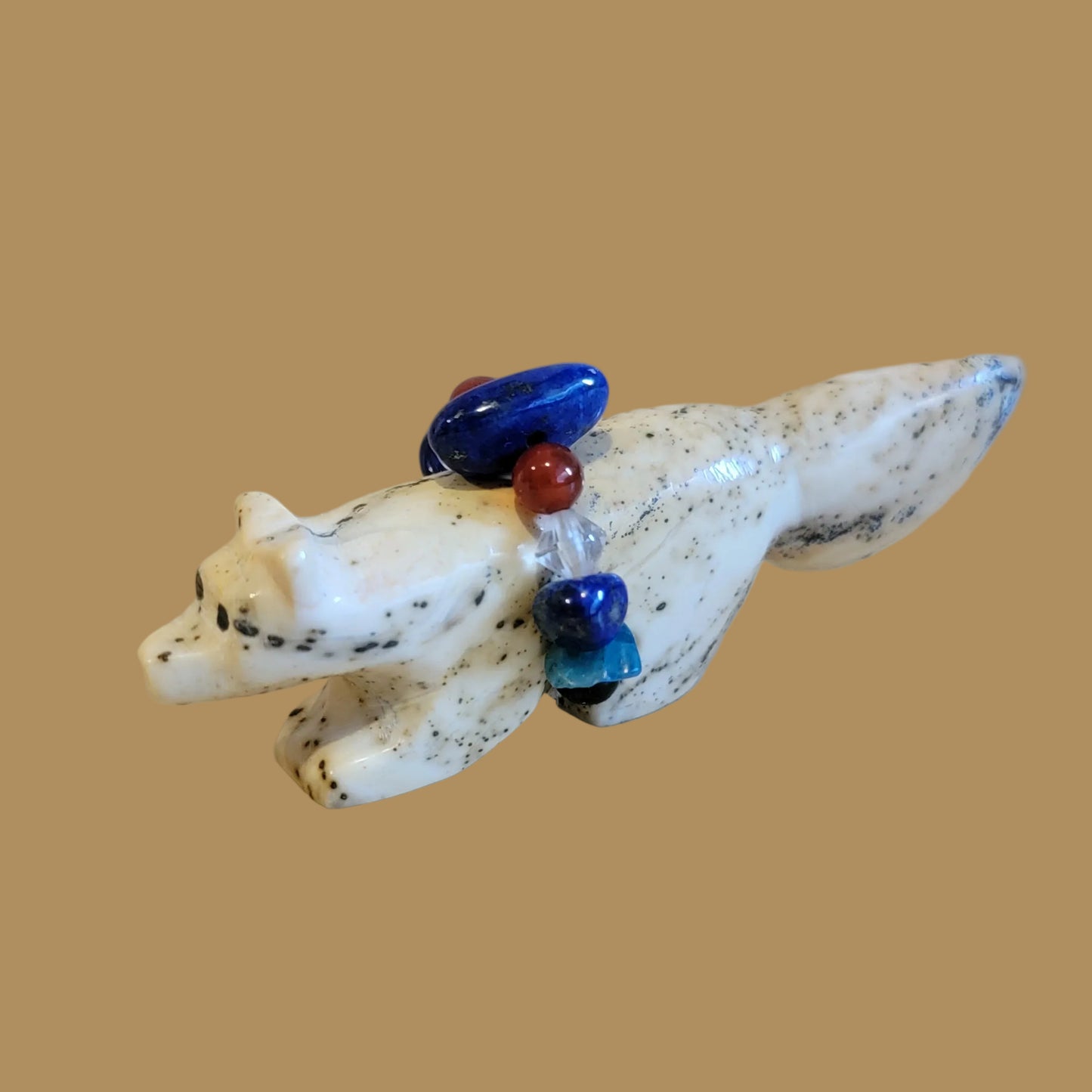 Fancy Fox on the Run Zuni Fetish