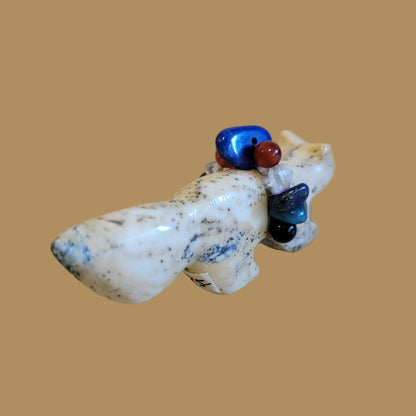 Fancy Fox on the Run Zuni Fetish