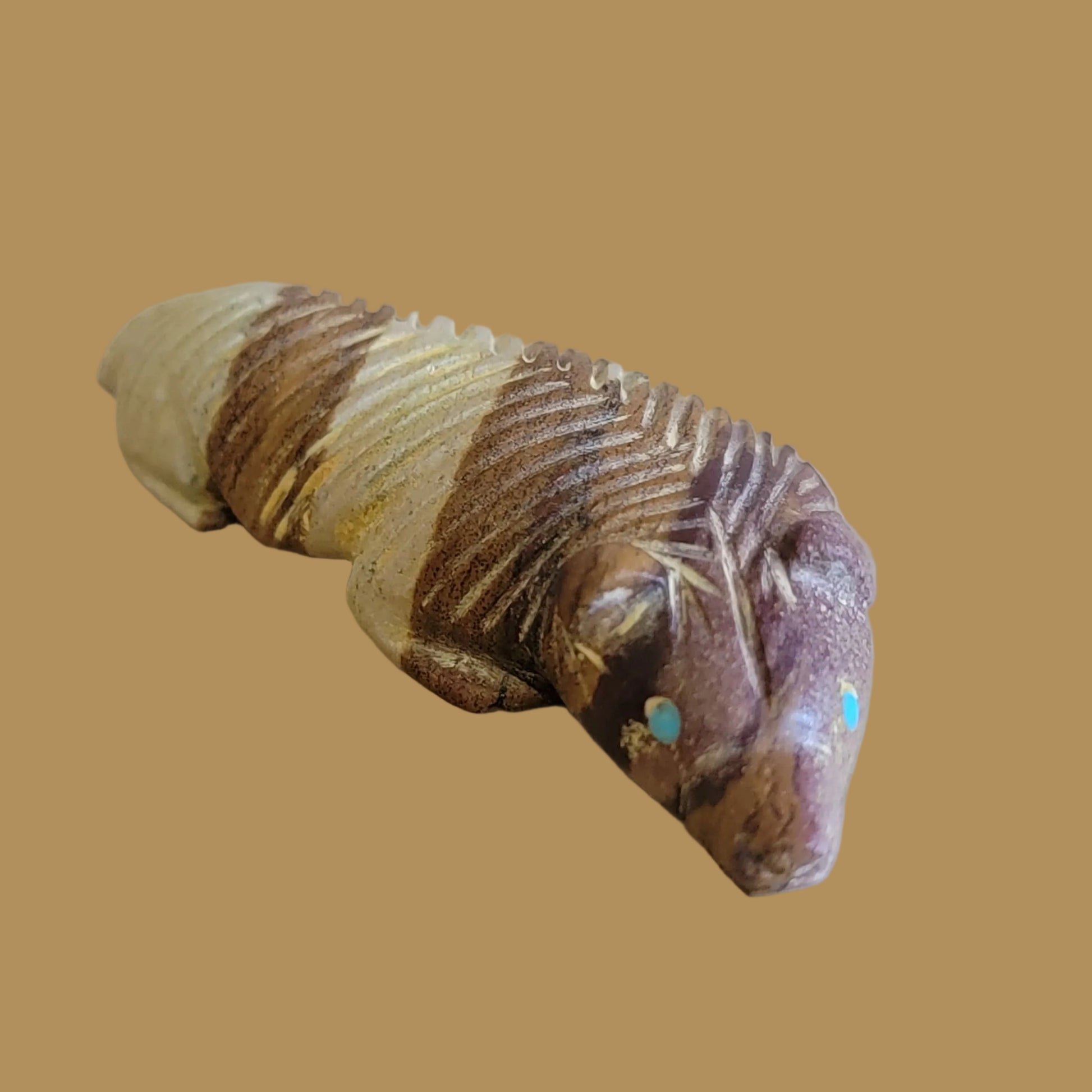 Jasper Furry Navajo Badger Zuni Fetish