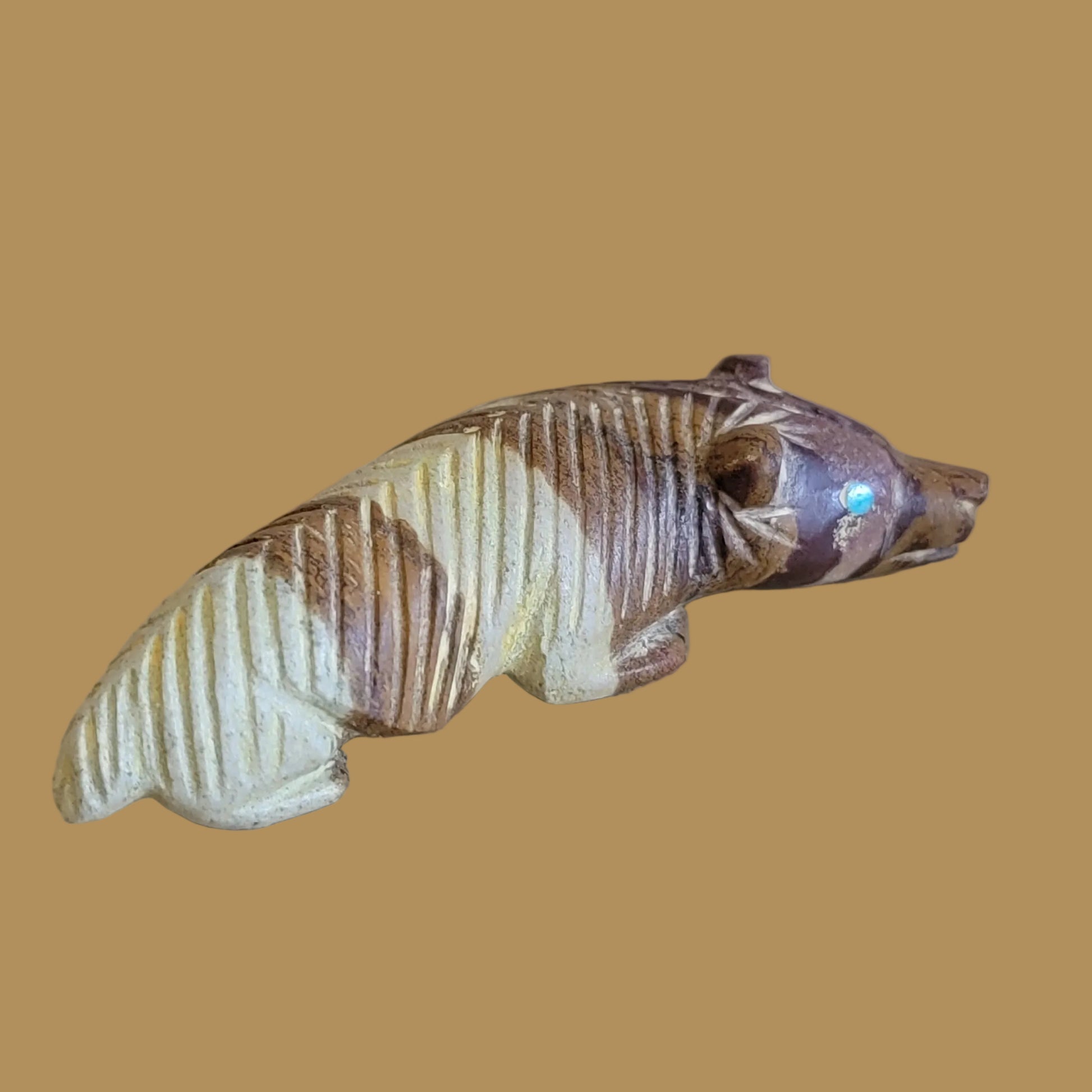 Jasper Furry Navajo Badger Zuni Fetish