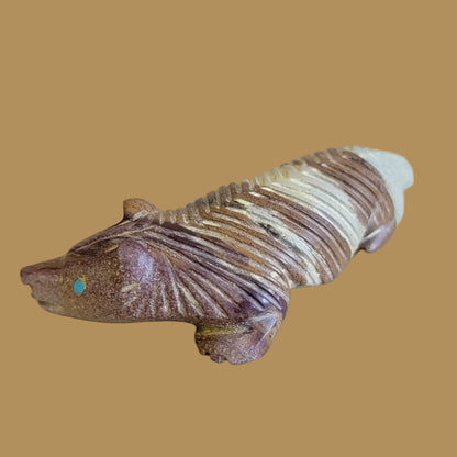 Jasper Furry Navajo Badger Zuni Fetish