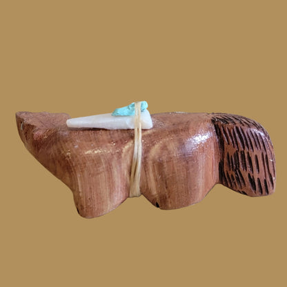 Cedar Zuni Fetish Wolf