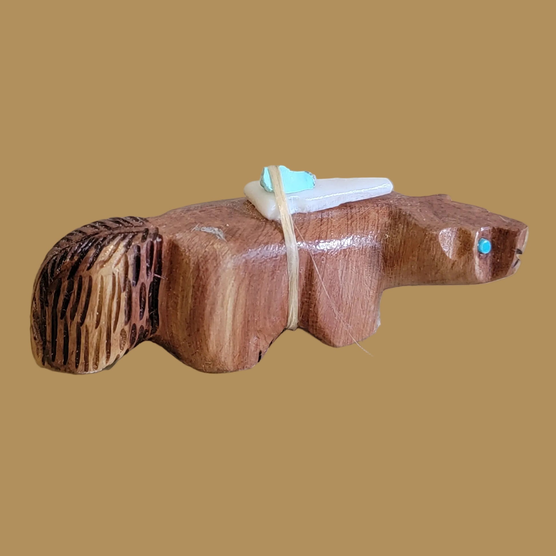 Cedar Zuni Fetish Wolf