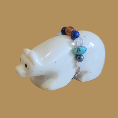 Serpentine Bear Cub w/ Lots of Bling