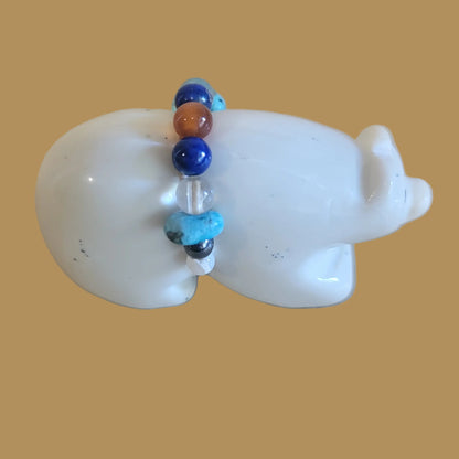 Serpentine Bear Cub w/ Lots of Bling