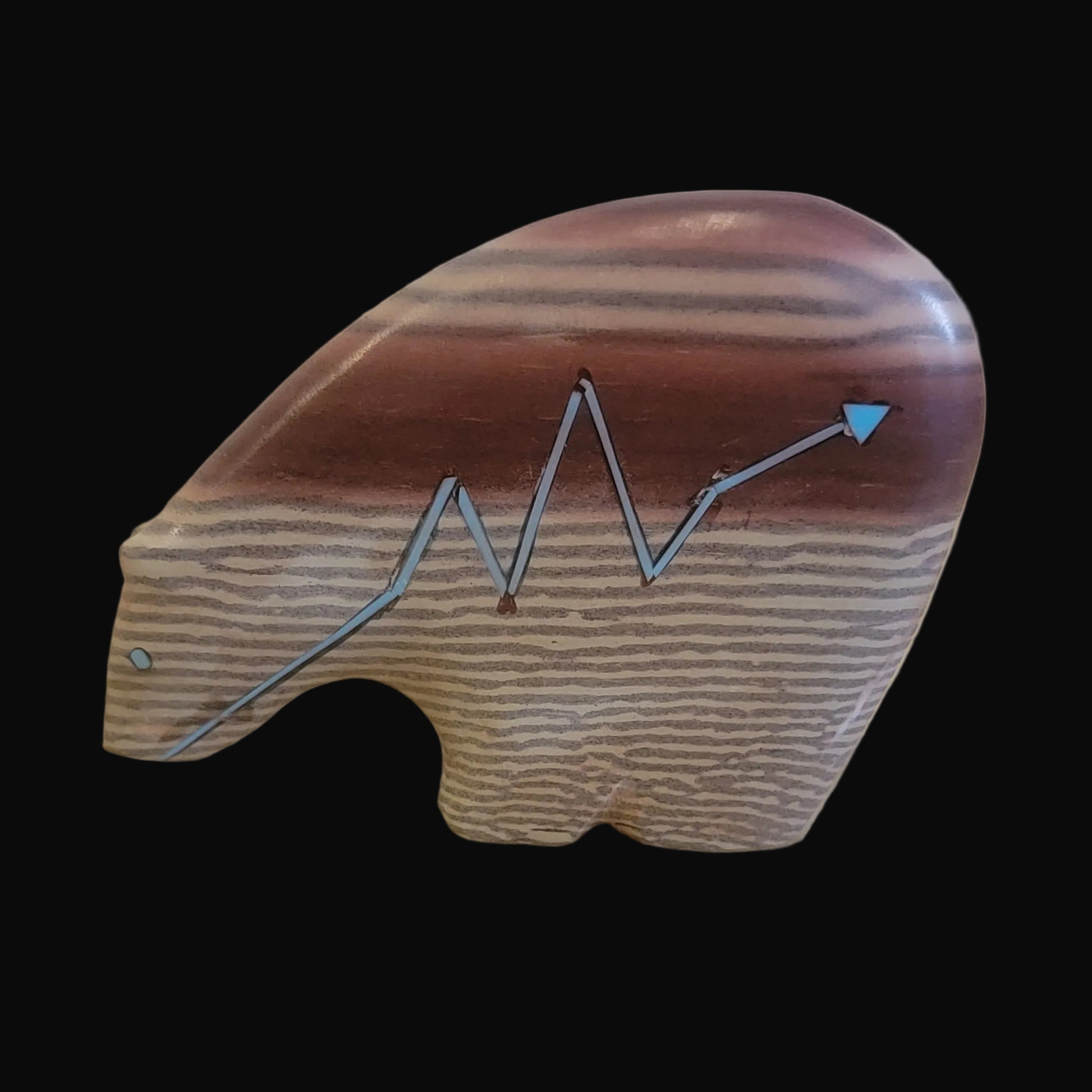 Ryolite Zuni Fetish Medicine  Bear