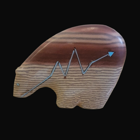 Ryolite Zuni Fetish Medicine  Bear