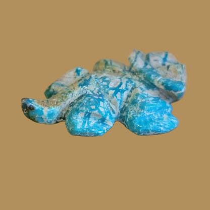 Amazonite Navajo Horned Toad Lizard Zuni Fetish
