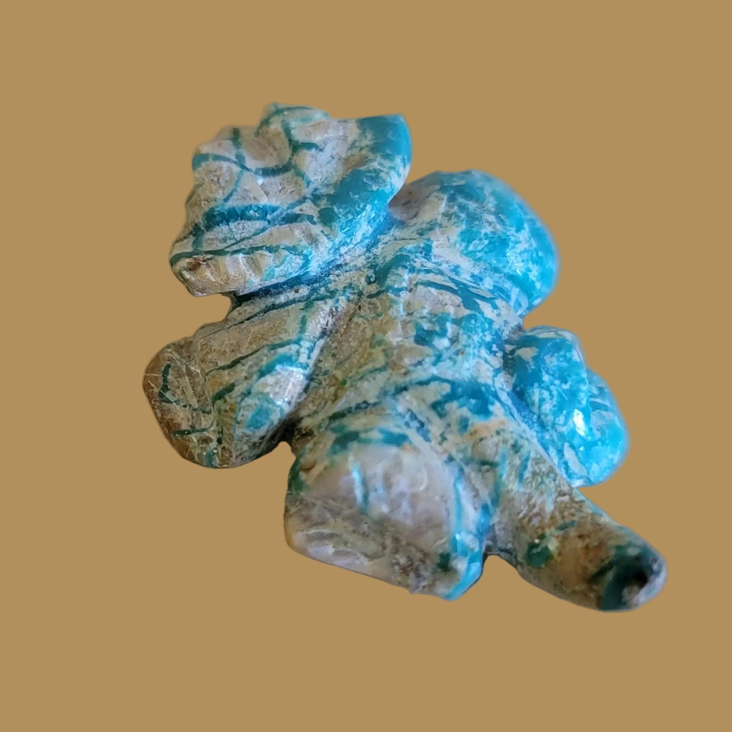 Amazonite Navajo Horned Toad Lizard Zuni Fetish