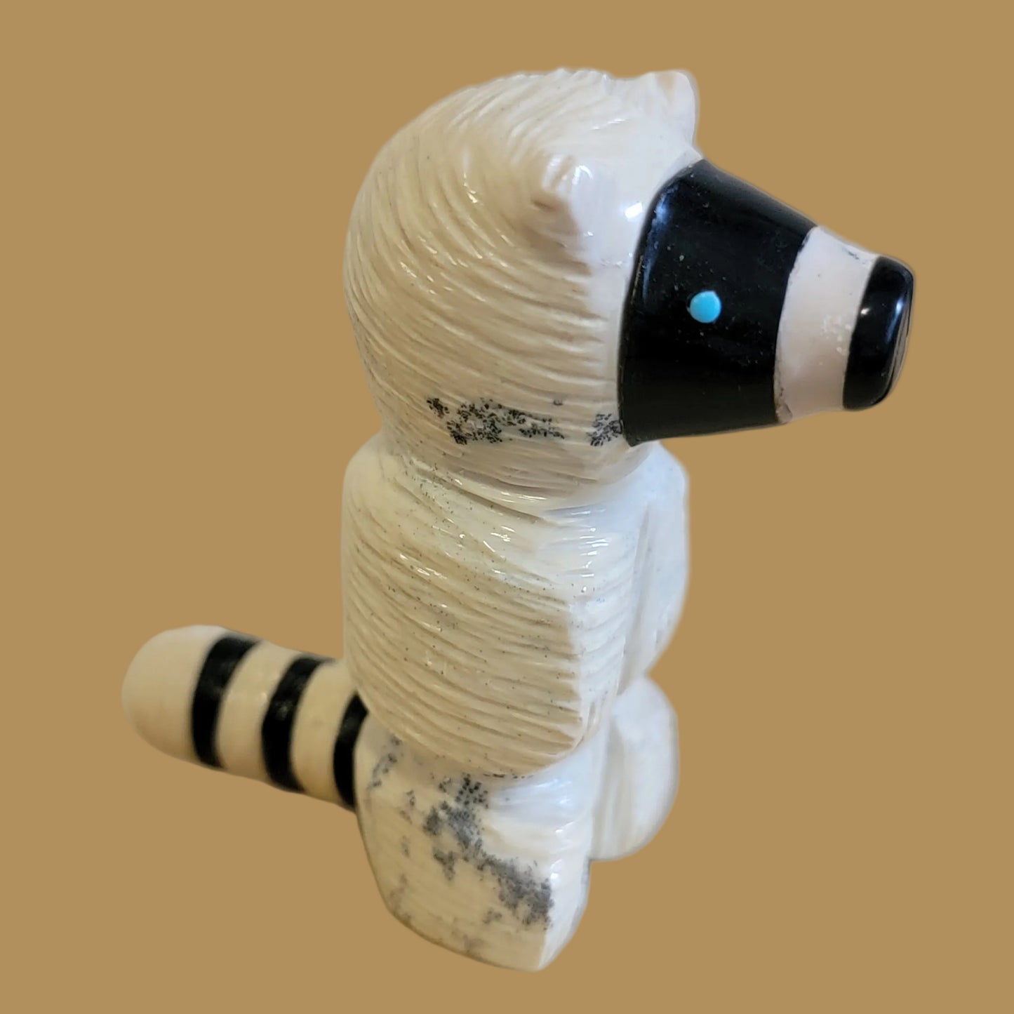 Adorable Raccoon Bandit Zuni Fetish