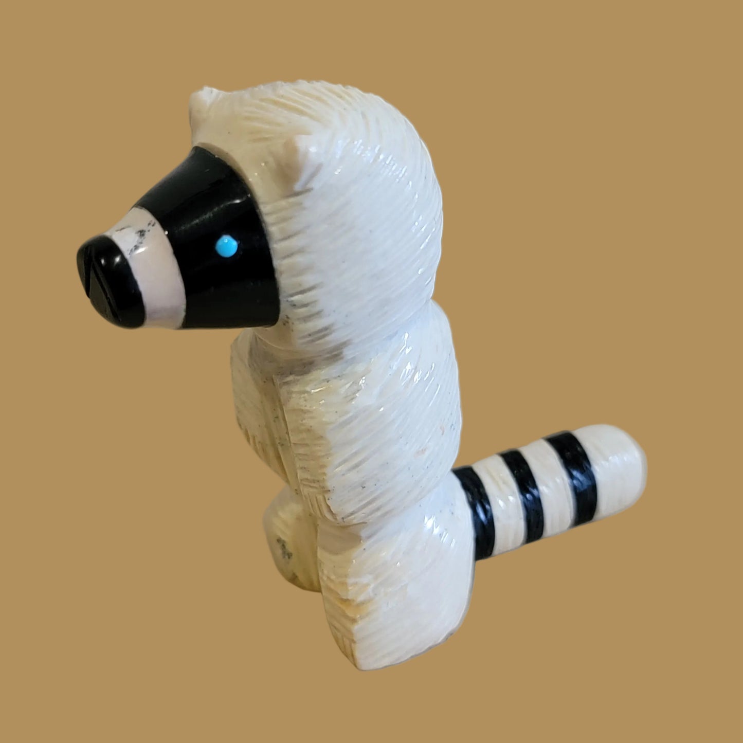 Adorable Raccoon Bandit Zuni Fetish