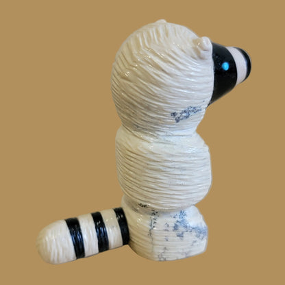 Adorable Raccoon Bandit Zuni Fetish